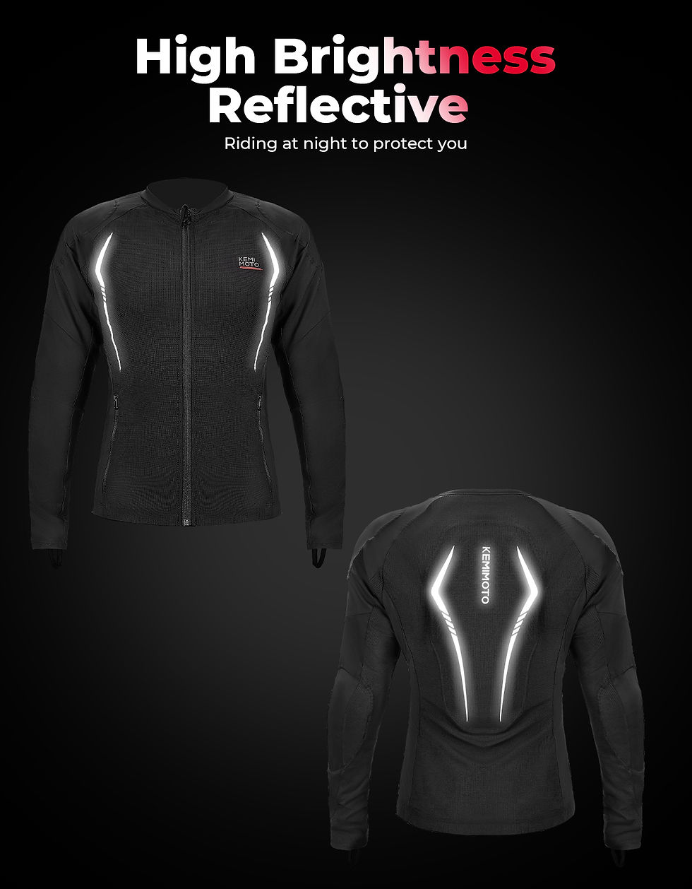 Thumbnail: Summer Motorcycle Jacket Armor for Men And Women Riding CE Certified Body Protec