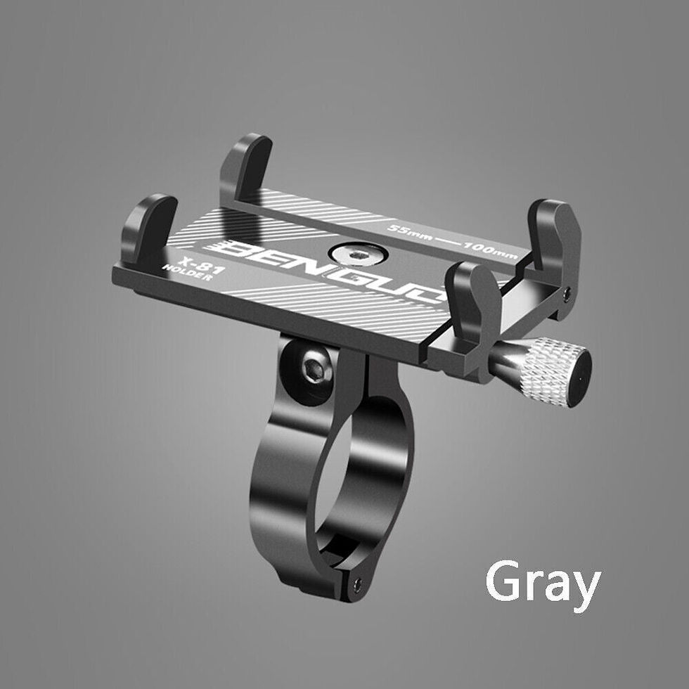 Thumbnail: Aluminum Motorcycle Bike Bicycle Holder Mount Handlebar For Cell Phone GPS US