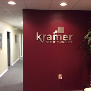 Kramer Logo Wall Before