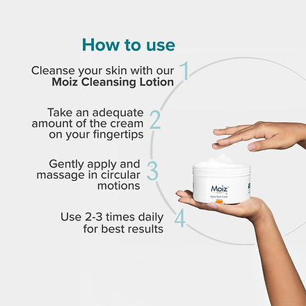 moiz xl hydroboost cream how to use