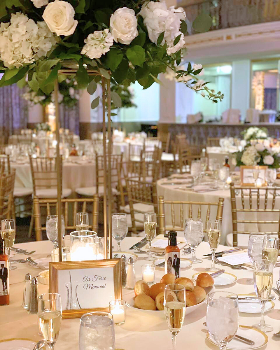 J. Morris Flower Design in the Mayflower Hotel Washington DC