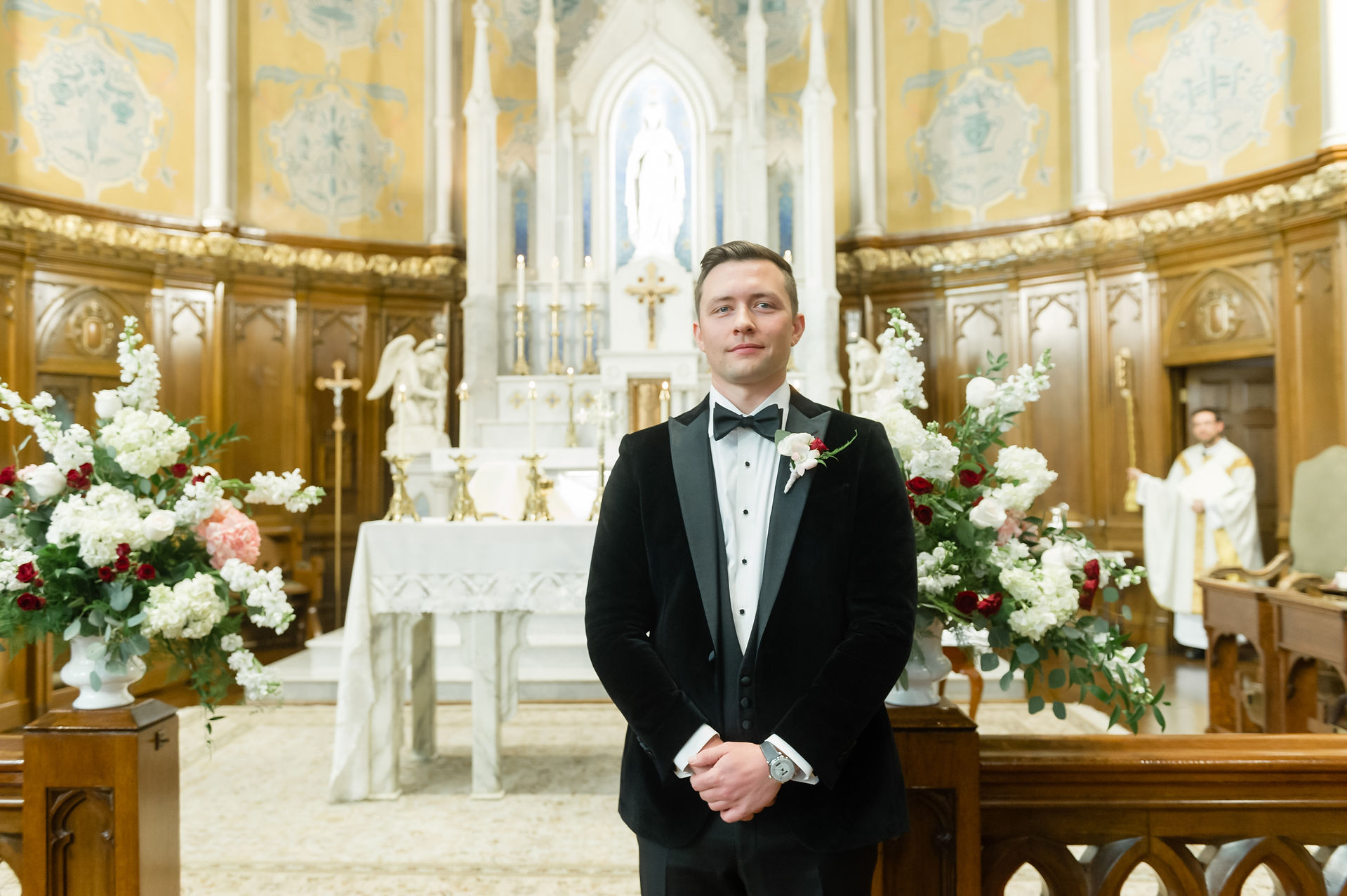Washington DC Hay-Adams Hotel Groom
