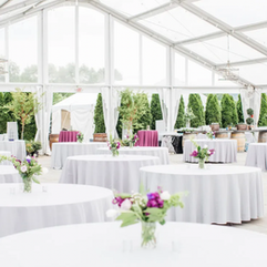 Market at Grelen Wedding Reception Tent