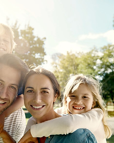 Happy Family in the Park