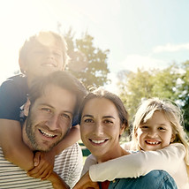 Happy Family Outdoors