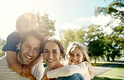 Happy Family in the Park