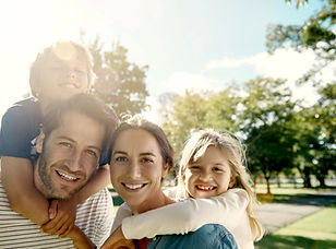 Happy Family in the Park