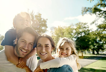 Happy Family in the Park