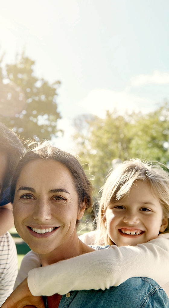 Happy Family in the Park