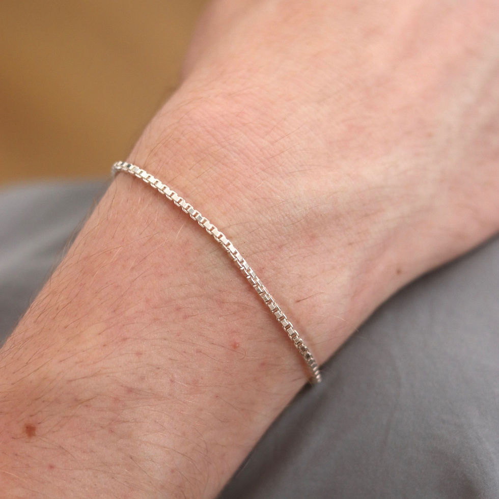 Samuel - Cube Chain Bracelet