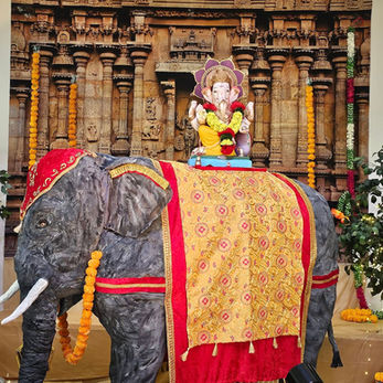 Ganesh Chaturthi Celebration Columbus Indiana USA
