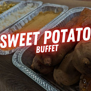 Baked Sweet Potato Buffet