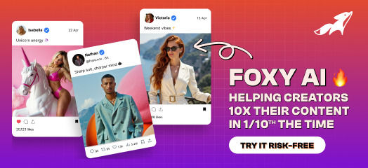 Discover Foxy AI's powerful image and video generation tools that unleash your creativity with hyper-realistic visuals and voice messages.