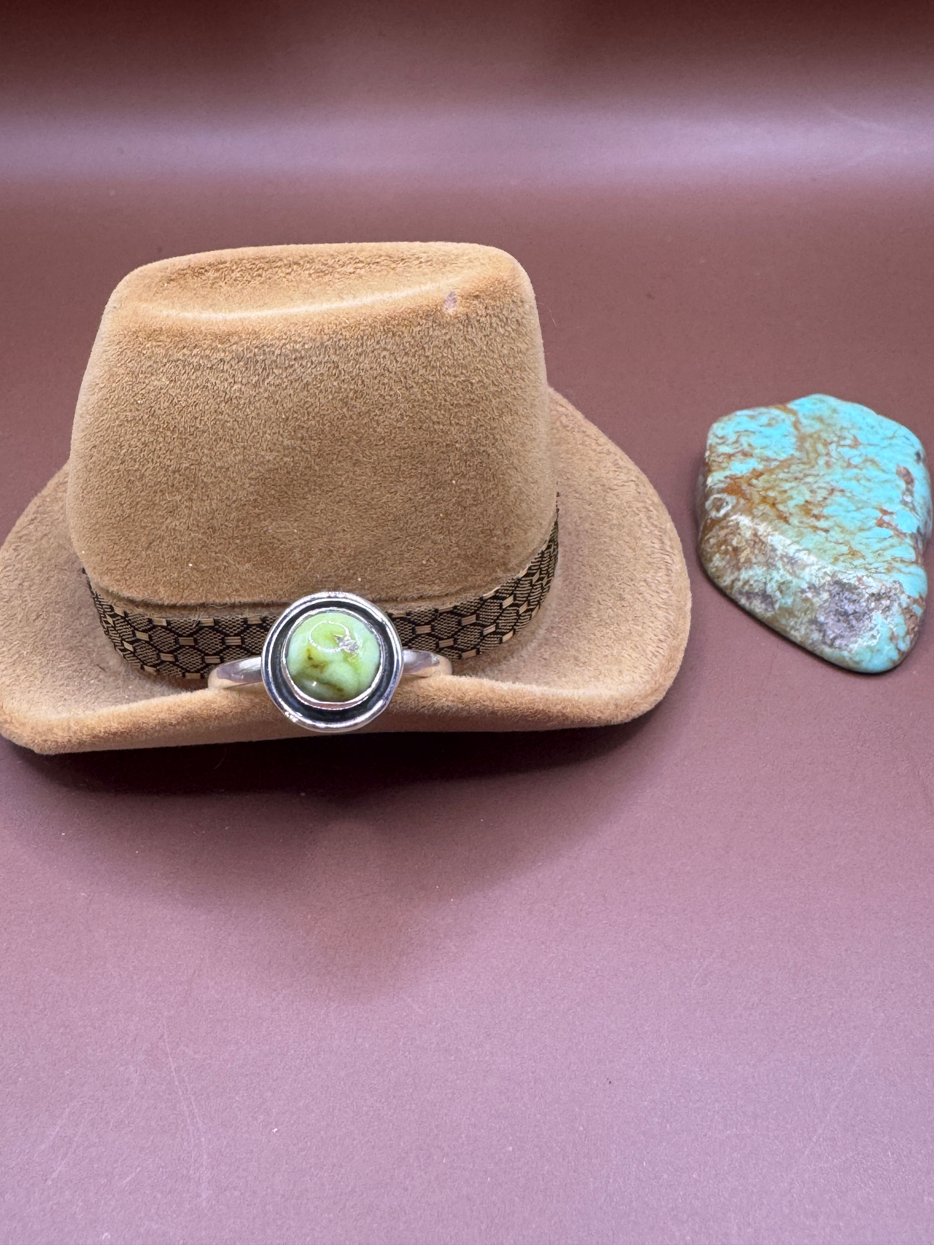 Palomino Turquoise Ring size 7