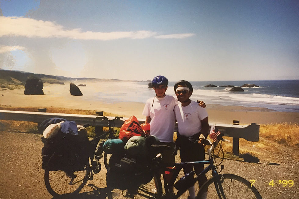Tacoma, WA to LA Bike Ride (1999)