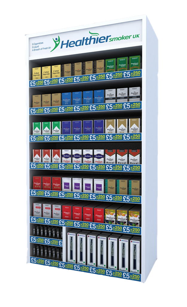 E-Cig Display Cabinet