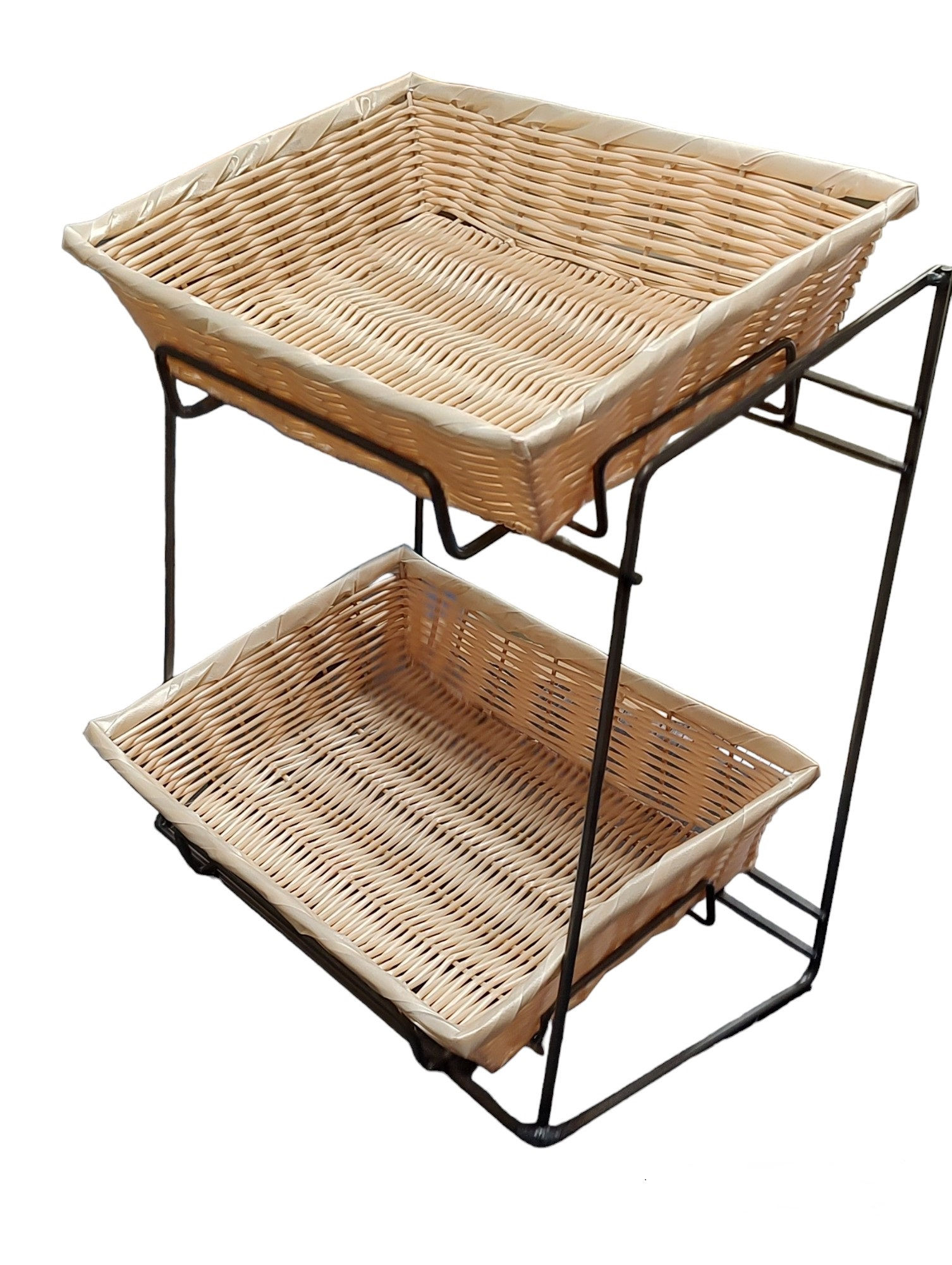 DWD-W2SC 2 Tier Counter Top Display Stand (PW)