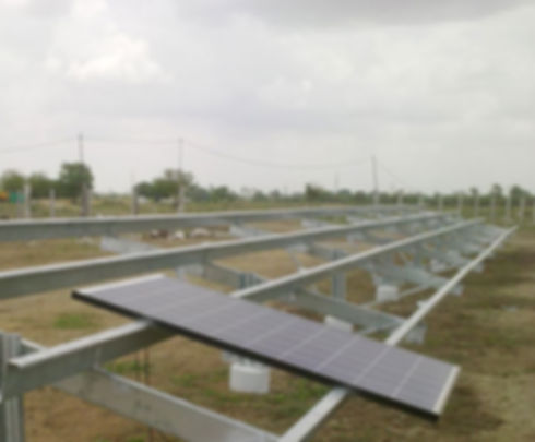 Solar Module Mounting Structure
