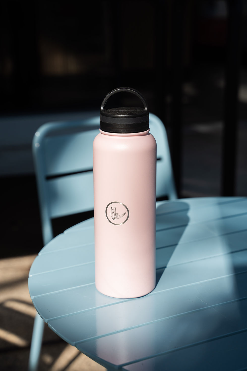 MUVE Giant Water Bottles + Sipper Lids (1.1L / 40oz) – Baby Pink
