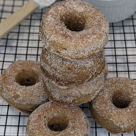 Oh Snap! Healthy Protein Gingerbread Donuts!