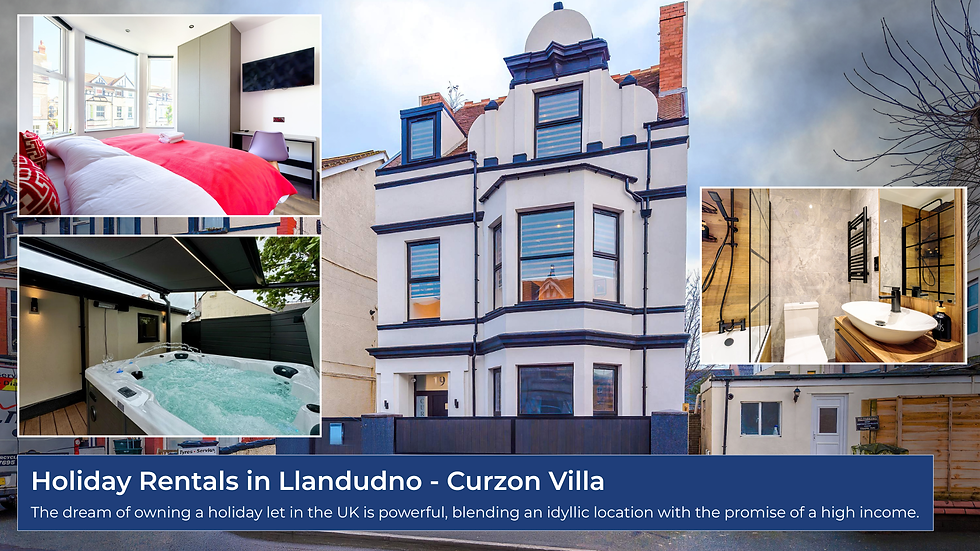 Two professionals discussing Holiday Let Investments in a bright modern office.