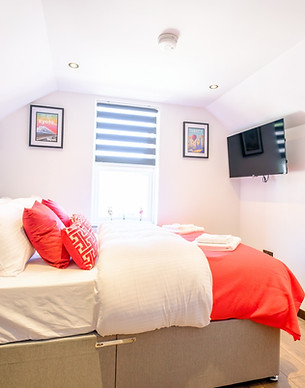 Cosy double bed apartment room, Llandudno