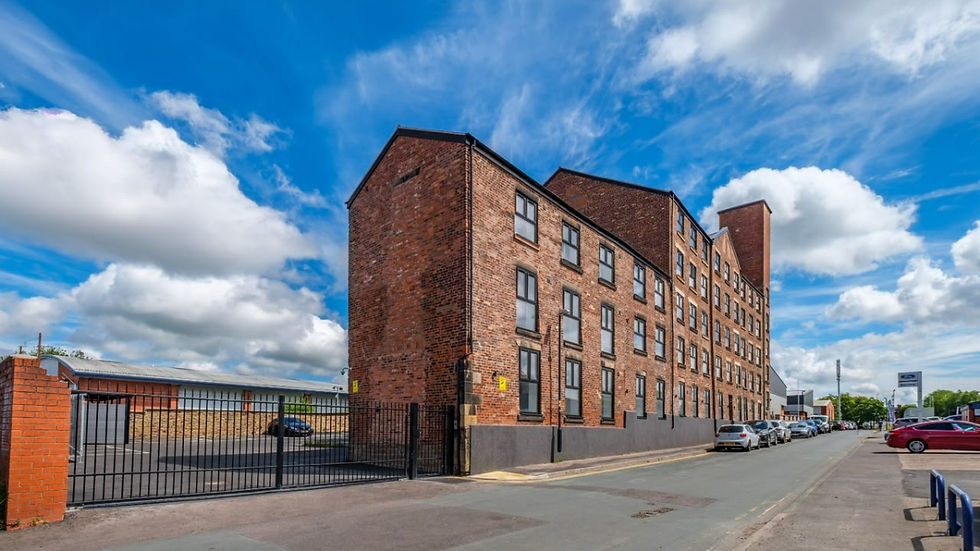 Standish Court Apartments exterior in Chorley showcasing modern UK property investment opportunities