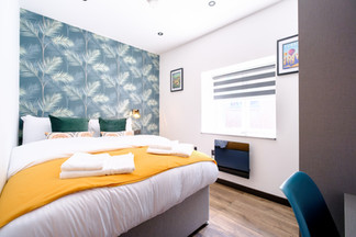 Family Bedroom in James Court Apartments, Llandudno