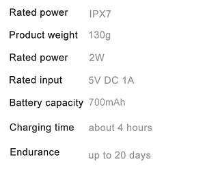 Dr BEI C01 Product Specifications