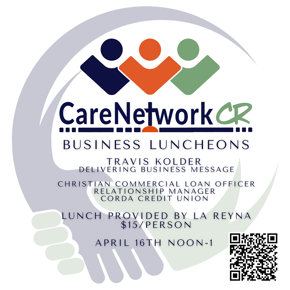 April Business Luncheon - New Date!