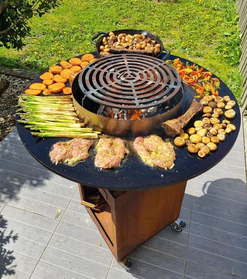 Miniature : Brasero CORTEN 100 LUXE