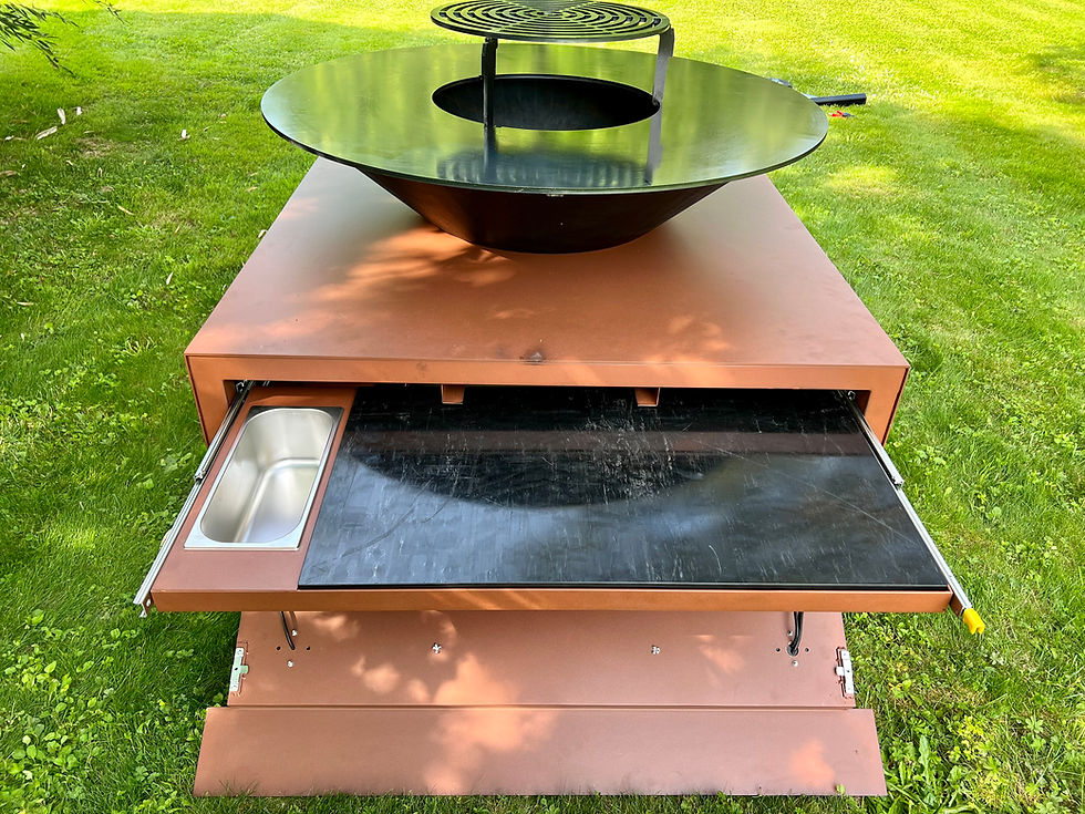 Miniature : Remorque brasero XL