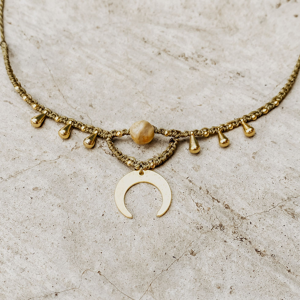 Miniaturbild: Goldplated Moon Magic necklace