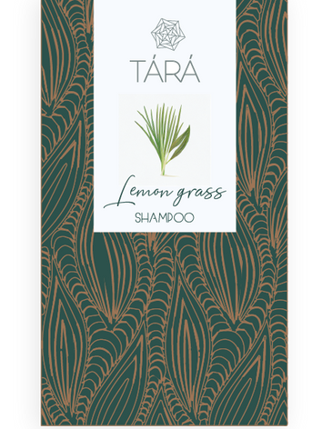 Lemon scented shampoo tag