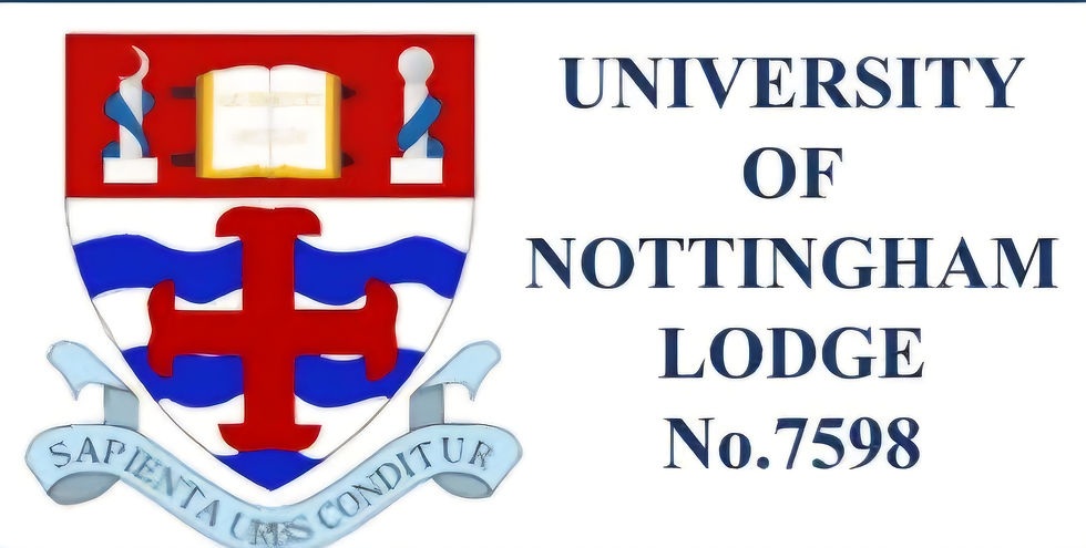 THIRD DEGREE - University of Nottingham Lodge No. 7598