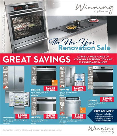 Winning Appliances Print Ad
