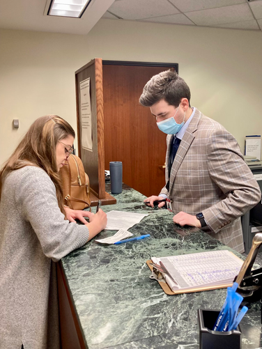 May 17th. The first day we were able to, I filed for candidacy for MN House.
