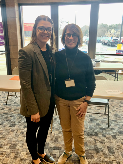 I ran into Senator Erin Murphy at the local convention.