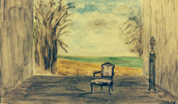 Croquis décors théatre Lord Haworth