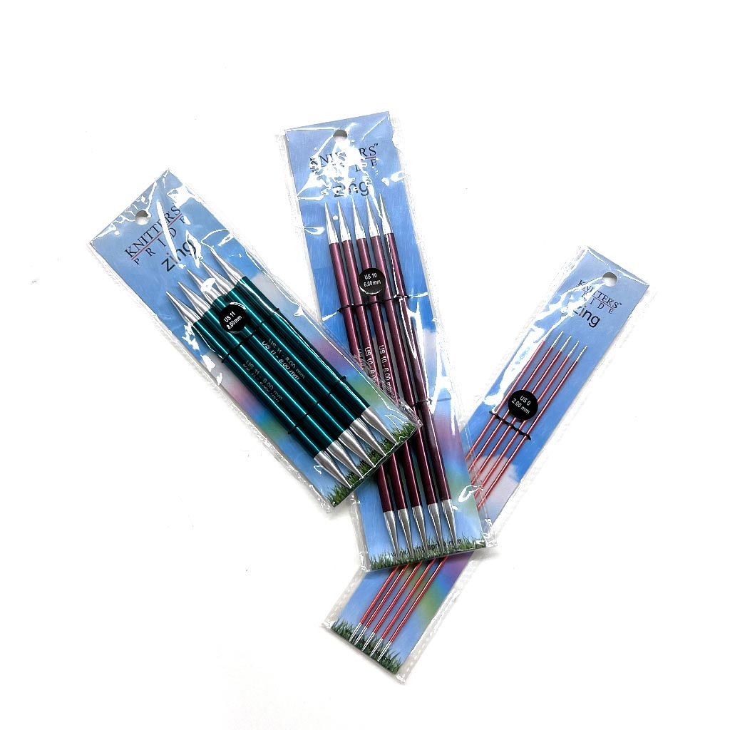 Knit Pro Double Pointed Metal Knitting Needles