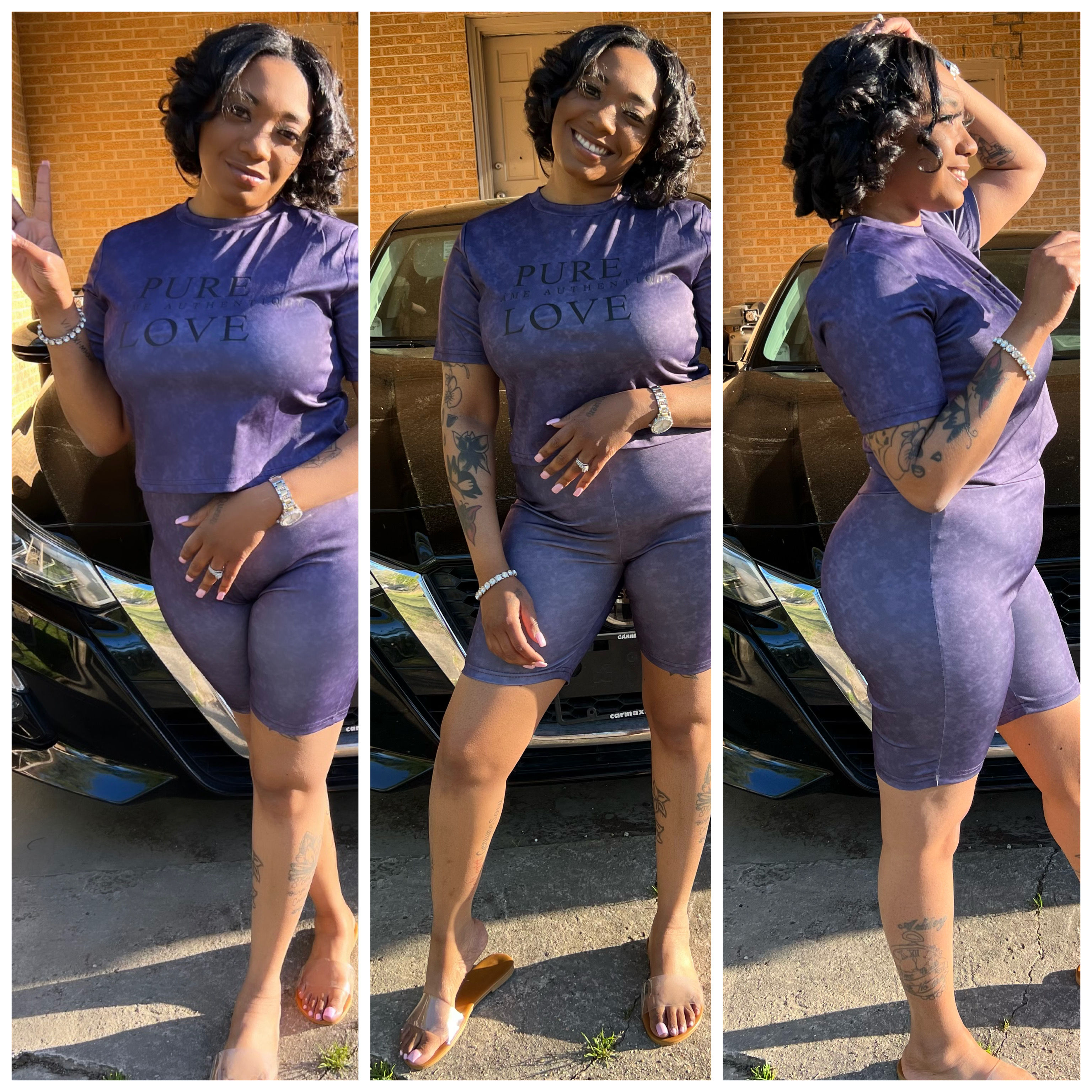 STRETCH SET PURPLE
