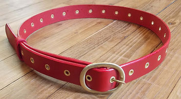 ceinture chic rouge la chenac