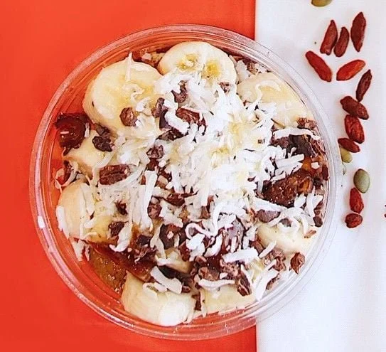 Banana Coconut Chocolate Bowl