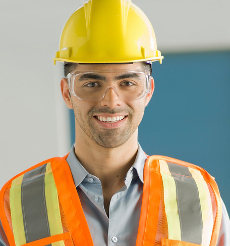 Worker with Goggles