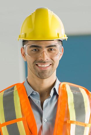 Worker with Goggles