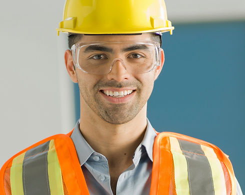 Worker with Goggles
