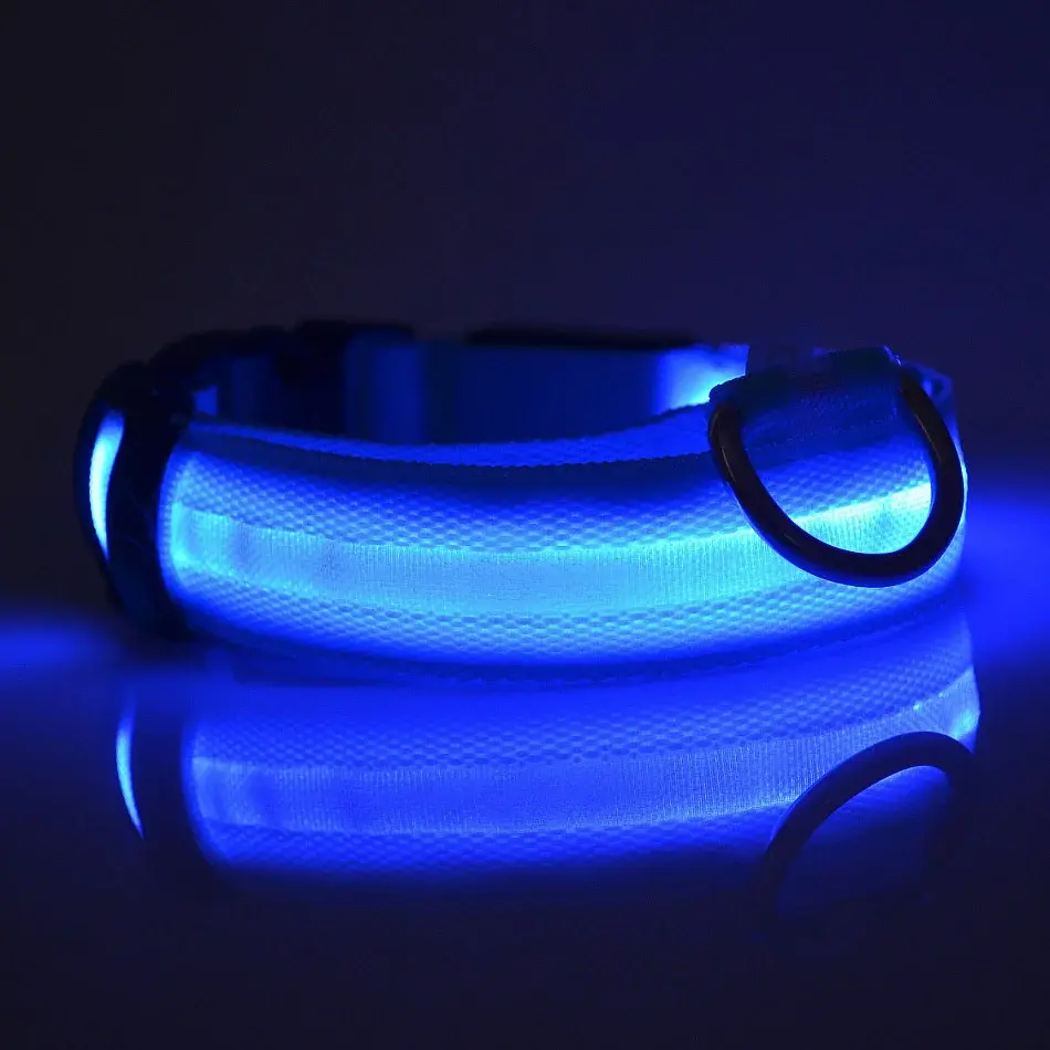 Thumbnail: Bright LED Dog Collar – Safe Night Walking