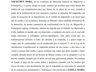 Habeas Corpus - Cuba
