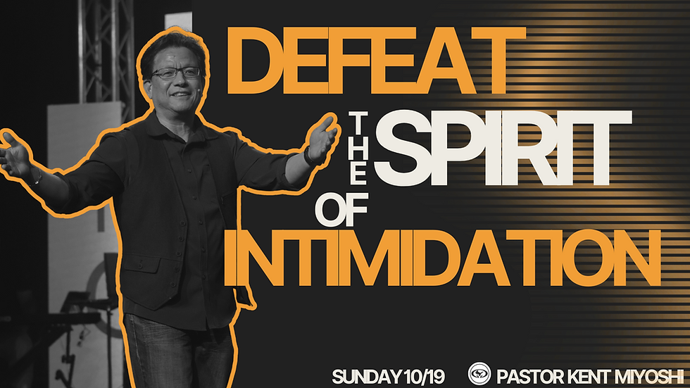 Defeat the Spirit of Intimidation
