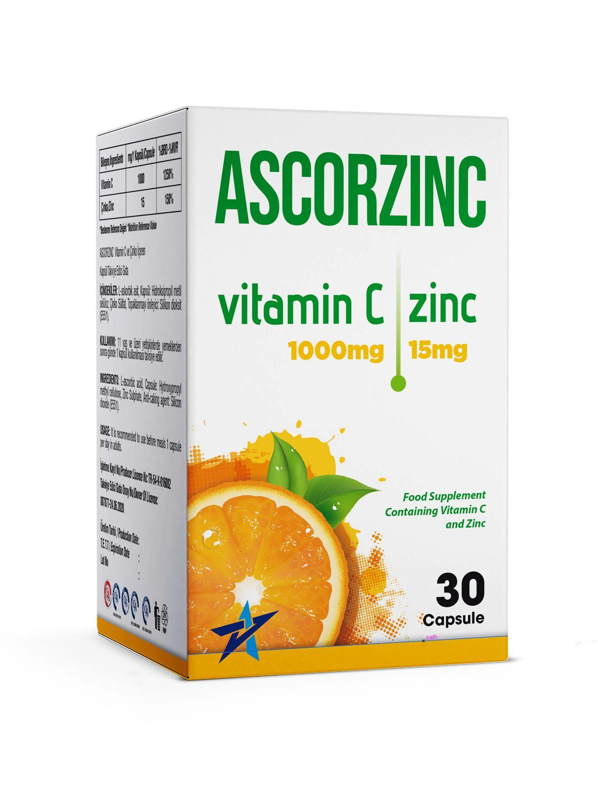 Ascorzinc vitamin c
